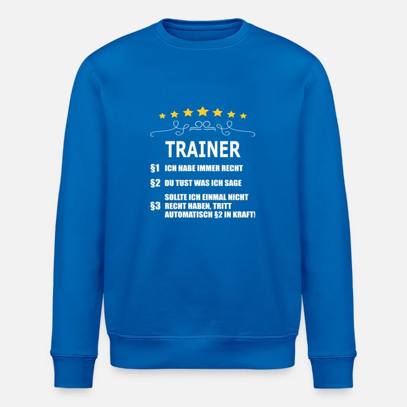 TRAINER - Stanley/Stella Unisex Bio-Sweatshirt ROLLER - Königsblau