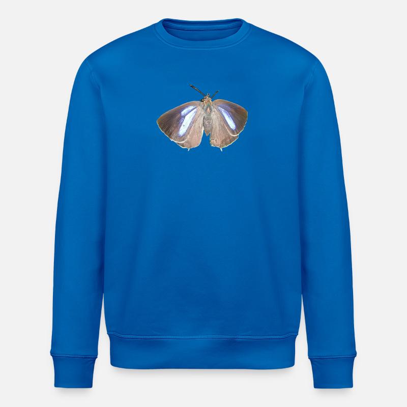 Mèche de cheveux violette - Sweat bio ROLLER Stanley/Stella Unisexe - bleu roi