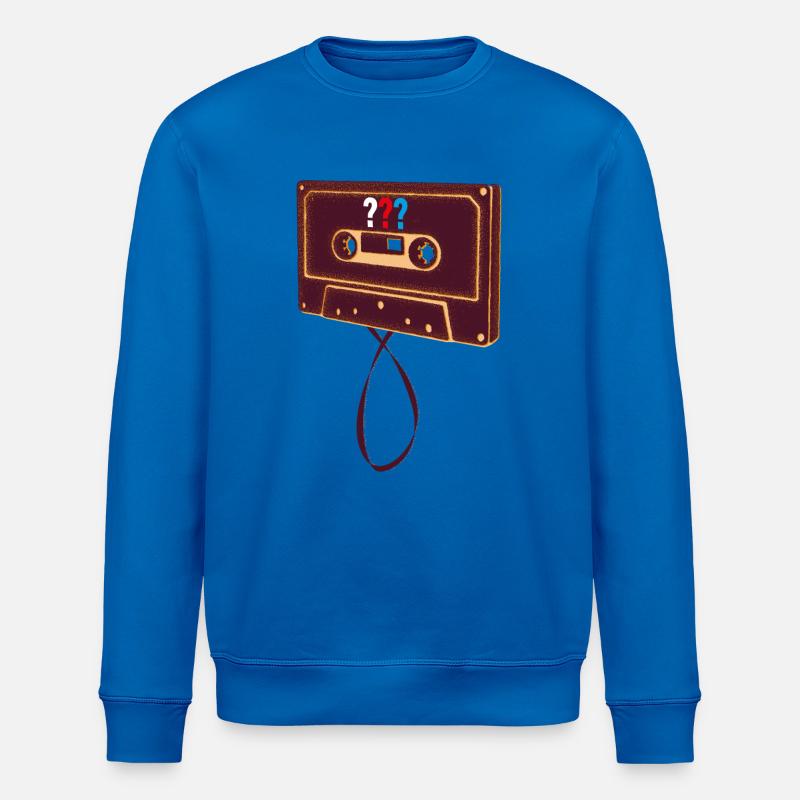 The Three ??? Cassette - Stanley/Stella ROLLER Unisex Organic Sweatshirt - royal blue