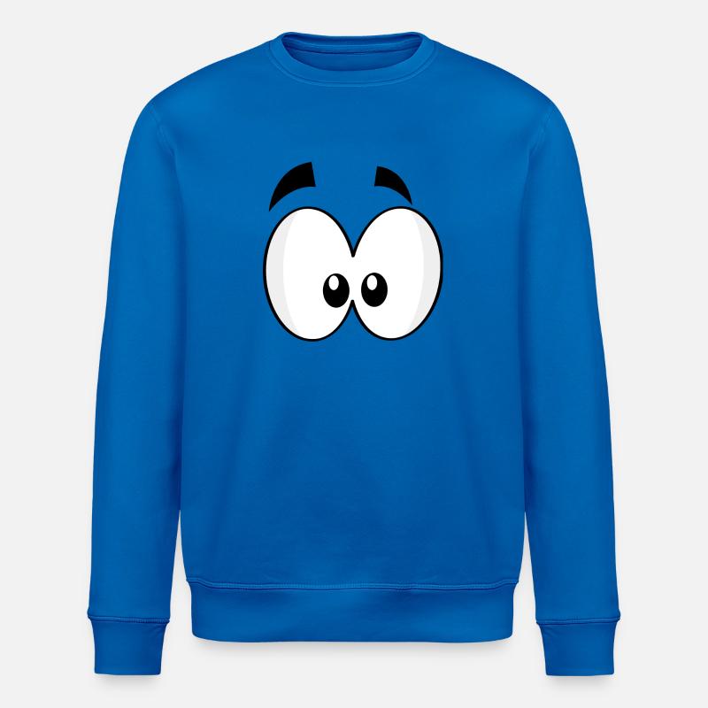 Augen - Stanley/Stella Unisex Bio-Sweatshirt ROLLER - Königsblau