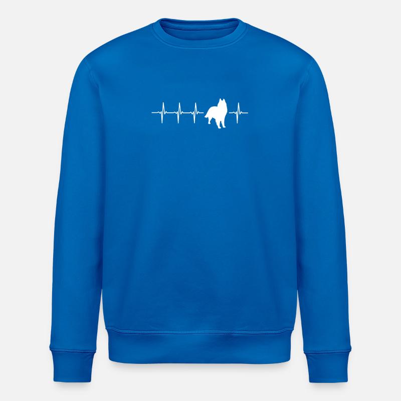 Lustige Groenendael Geschenk-Idee - Stanley/Stella Unisex Bio-Sweatshirt ROLLER - Königsblau
