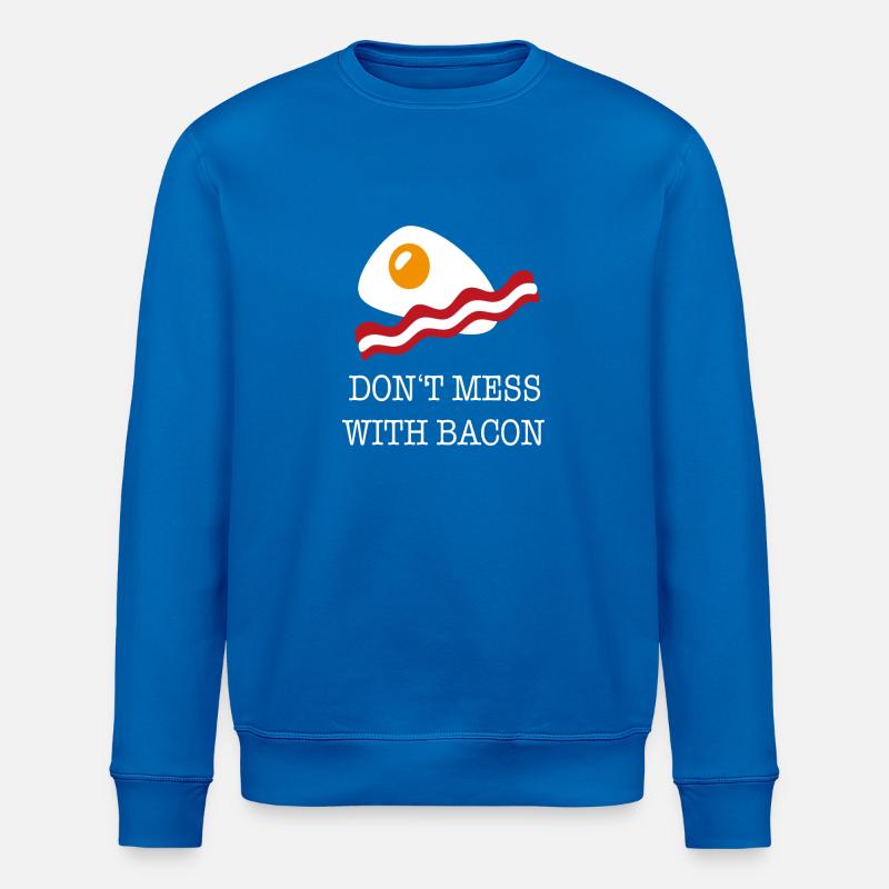 Bacon - Stanley/Stella ROLLER Unisex Organic Sweatshirt - royal blue