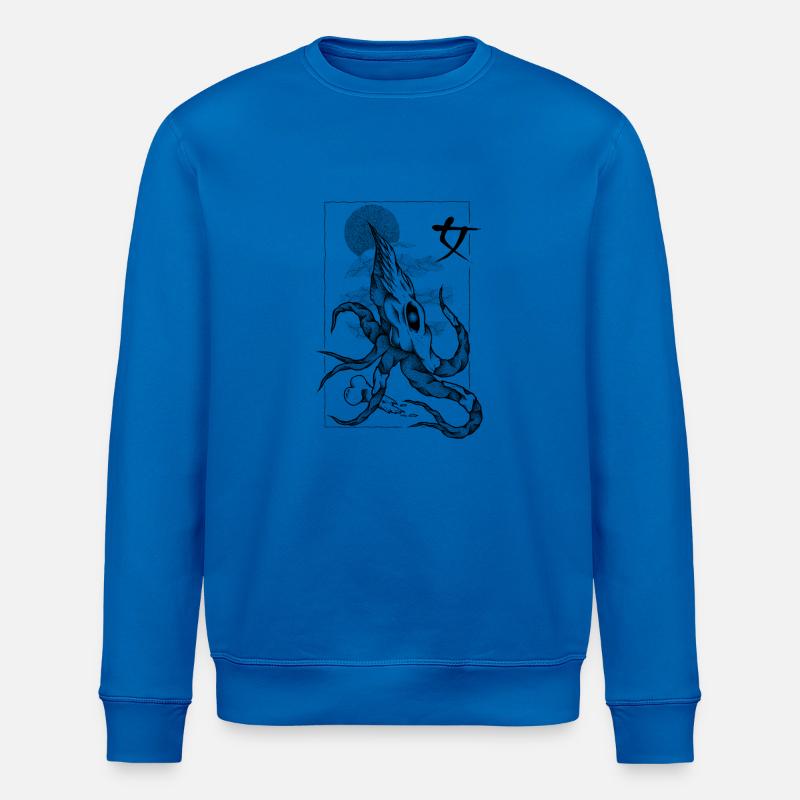 Skullsquid - Stanley/Stella Unisex Bio-Sweatshirt ROLLER - Königsblau