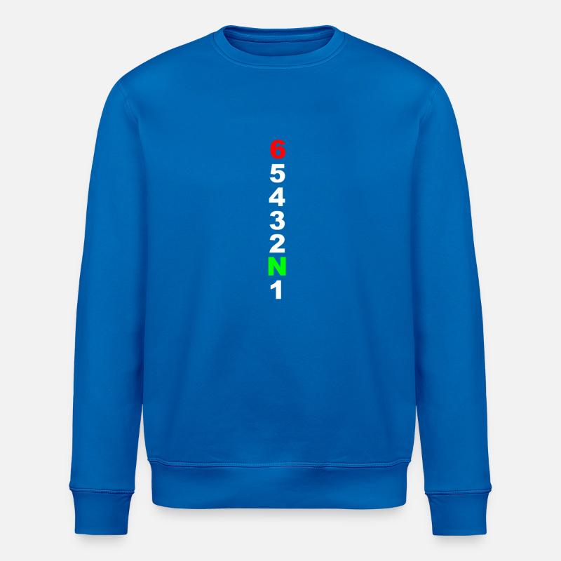 moto - Sweat bio ROLLER Stanley/Stella Unisexe - bleu roi