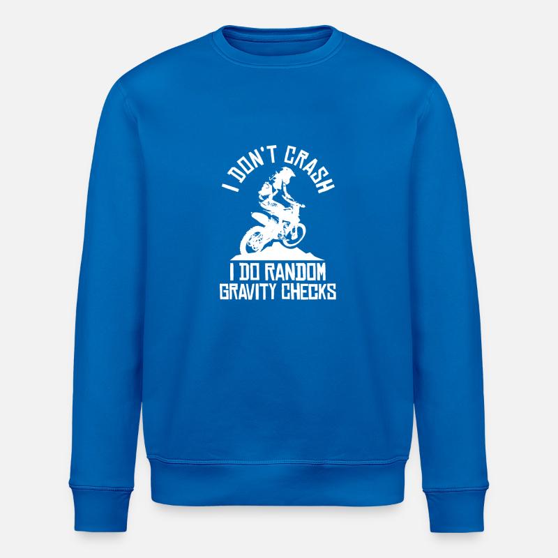 Motocross - Stanley/Stella Unisex Bio-Sweatshirt ROLLER - Königsblau