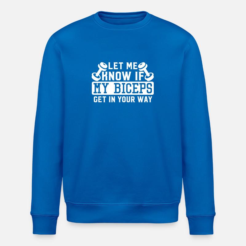 Fitness Gym - Sweat bio ROLLER Stanley/Stella Unisexe - bleu roi