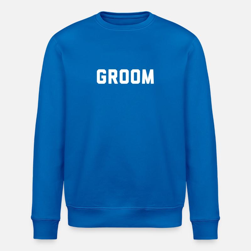 Groom - Bachelor Night - Stanley/Stella Unisex Bio-Sweatshirt ROLLER - Königsblau