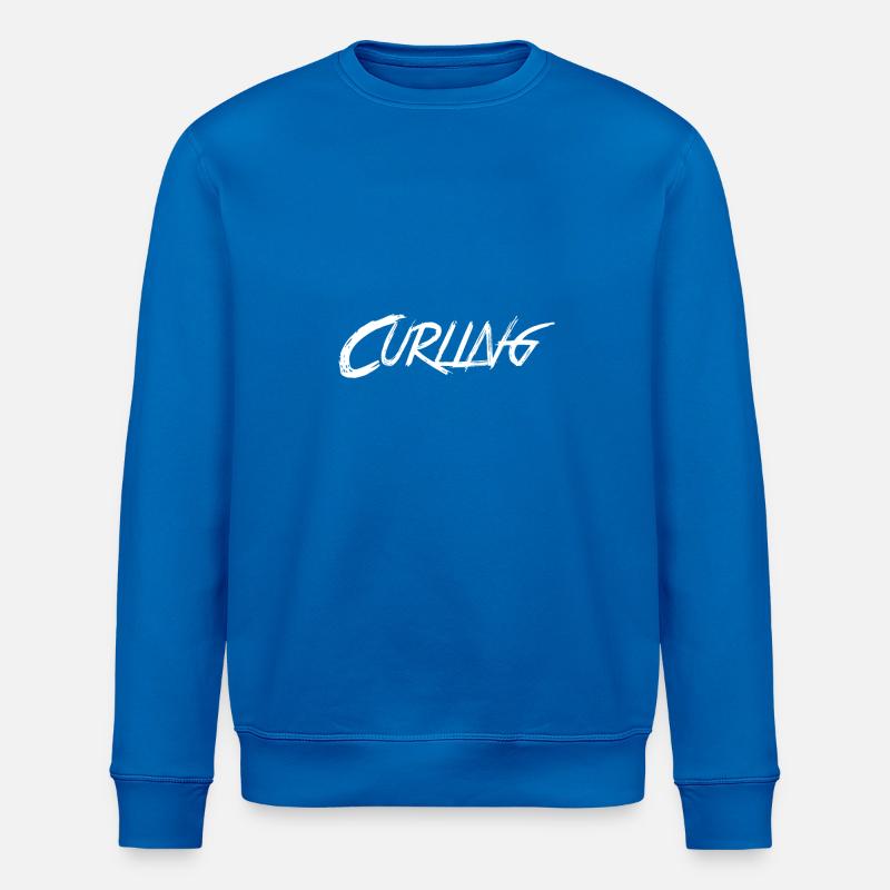 Curling - Stanley/Stella Unisex Bio-Sweatshirt ROLLER - Königsblau