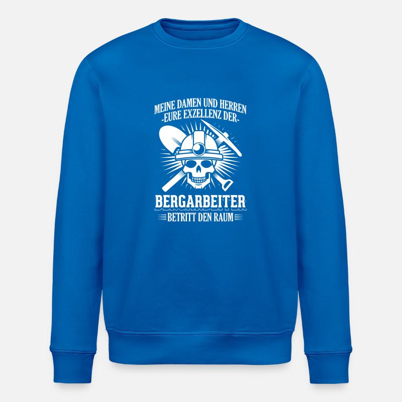 Bergarbeiter - Stanley/Stella Unisex Bio-Sweatshirt ROLLER - Königsblau