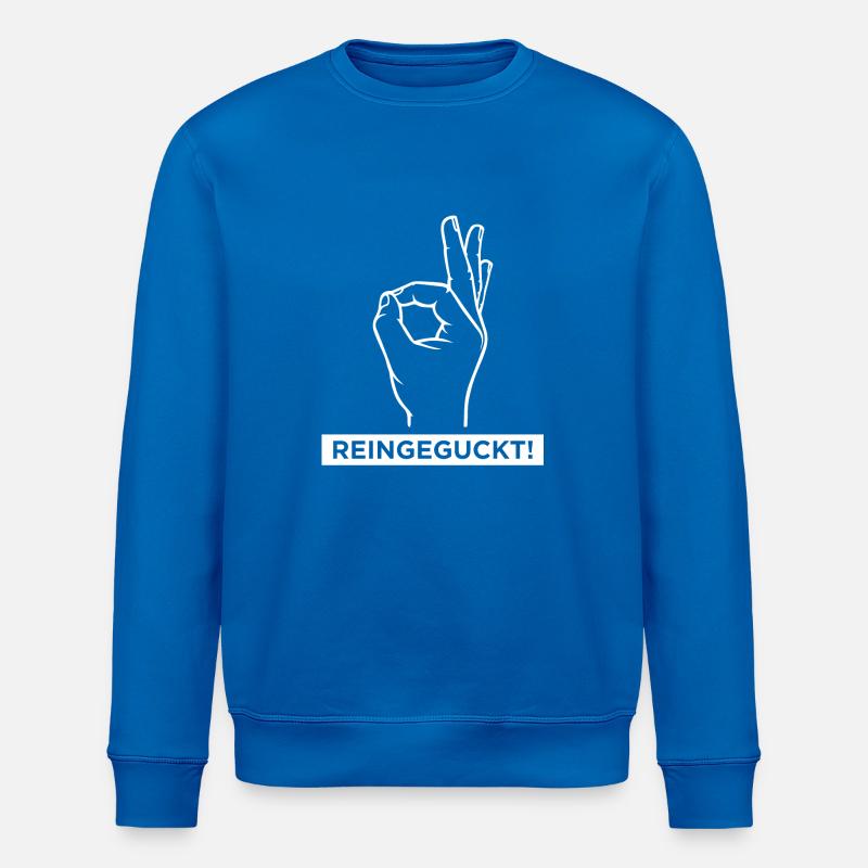 Reingeguckt - Stanley/Stella Unisex Bio-Sweatshirt ROLLER - Königsblau