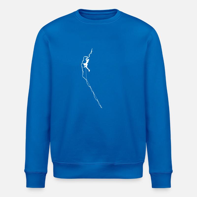 Klettern - Stanley/Stella Unisex Bio-Sweatshirt ROLLER - Königsblau