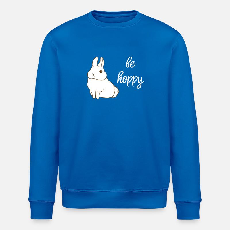 Lapins - Lapin - Lapins - Hoppeln - Sweat bio ROLLER Stanley/Stella Unisexe - bleu roi