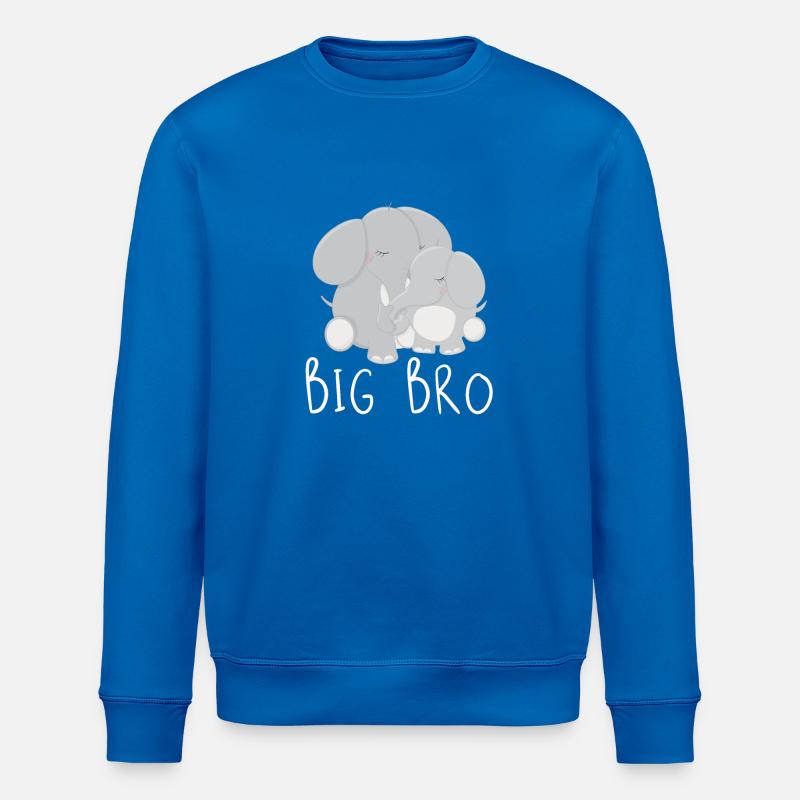 big bro - Stanley/Stella Unisex Bio-Sweatshirt ROLLER - Königsblau