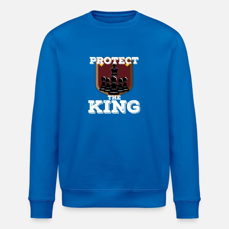 chess - Stanley/Stella ROLLER Unisex Organic Sweatshirt - royal blue