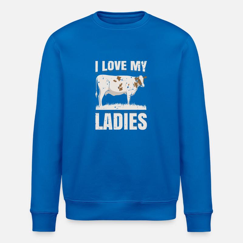 Ich liebe mein Damen-Geschenk - Stanley/Stella Unisex Bio-Sweatshirt ROLLER - Königsblau