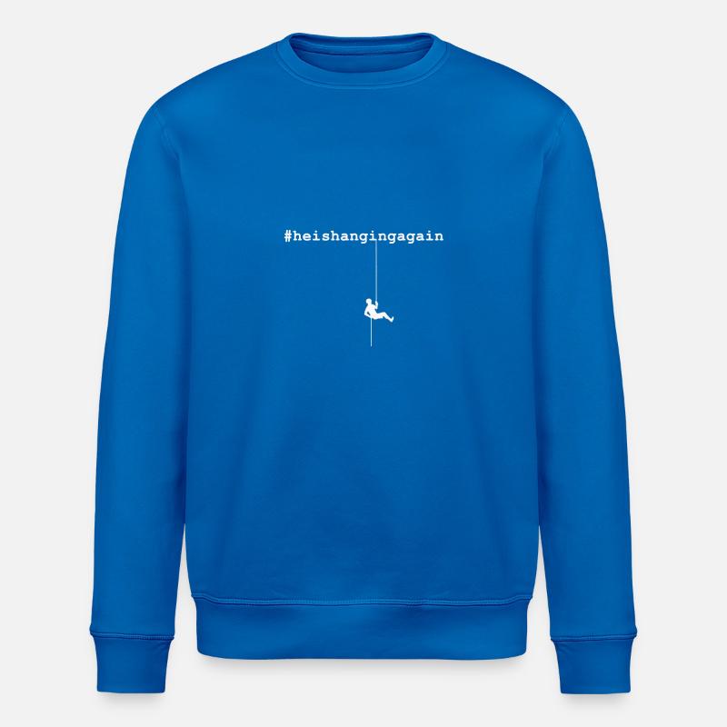 CLIMBING-RAPPELING - Stanley/Stella Unisex Bio-Sweatshirt ROLLER - Königsblau