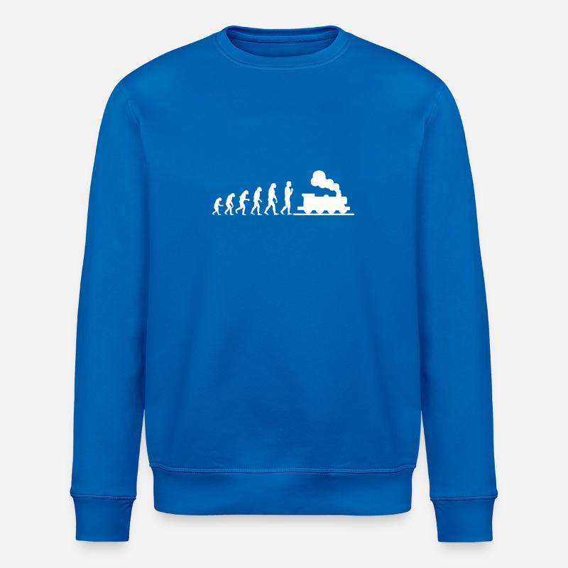 Evolution Lokfuehrer - Stanley/Stella Unisex Bio-Sweatshirt ROLLER - Königsblau