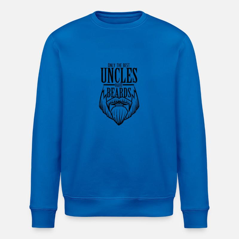 Onkel mit Bart - Stanley/Stella Unisex Bio-Sweatshirt ROLLER - Königsblau