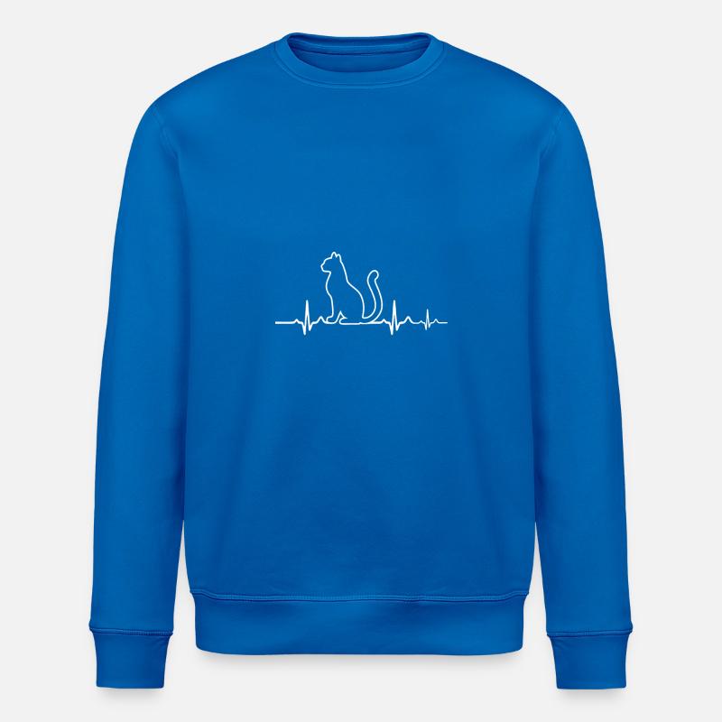 cat - Stanley/Stella ROLLER Unisex Organic Sweatshirt - royal blue