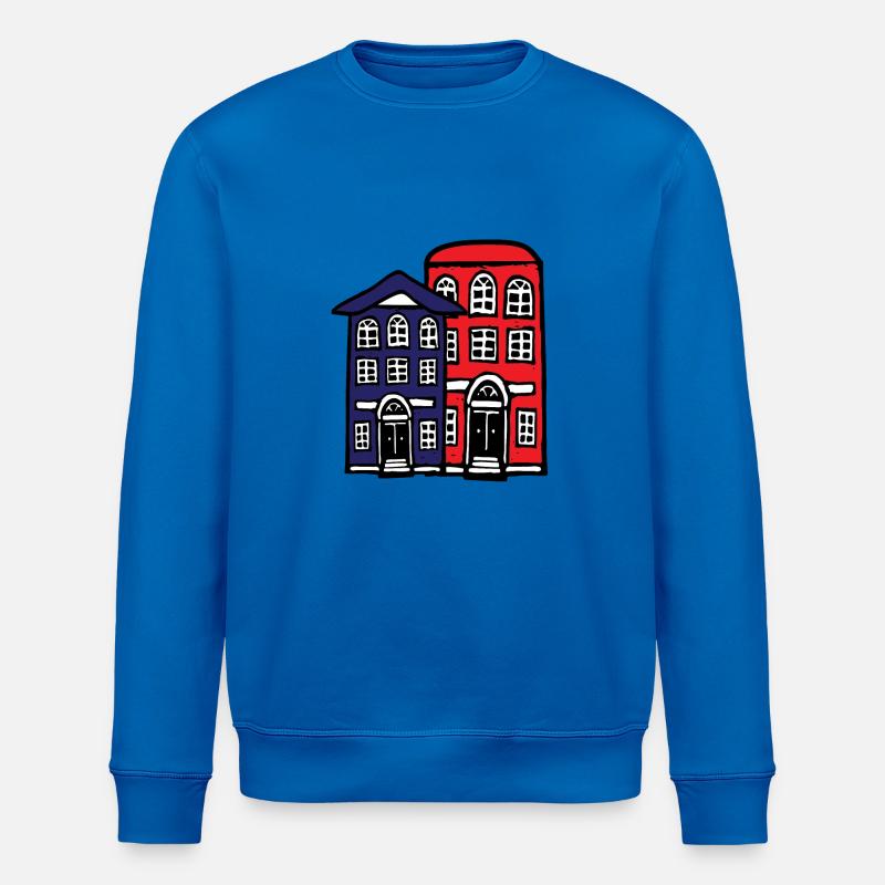 bâtiment - Sweat bio ROLLER Stanley/Stella Unisexe - bleu roi