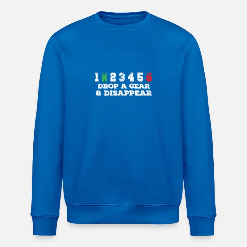 Motard, motocyclette - Sweat bio ROLLER Stanley/Stella Unisexe - bleu roi