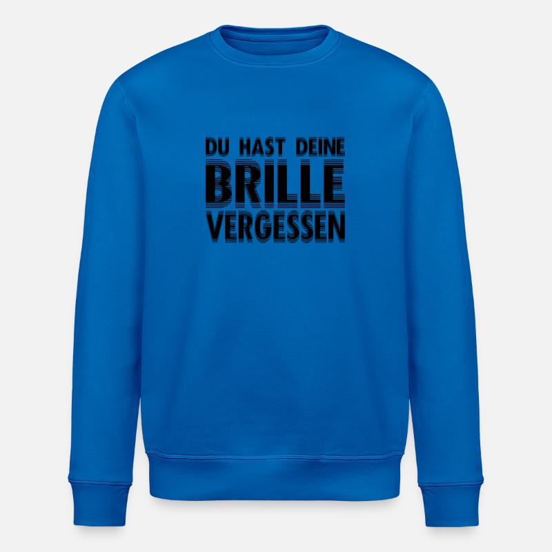 Keine Brille - Stanley/Stella Unisex Bio-Sweatshirt ROLLER - Königsblau