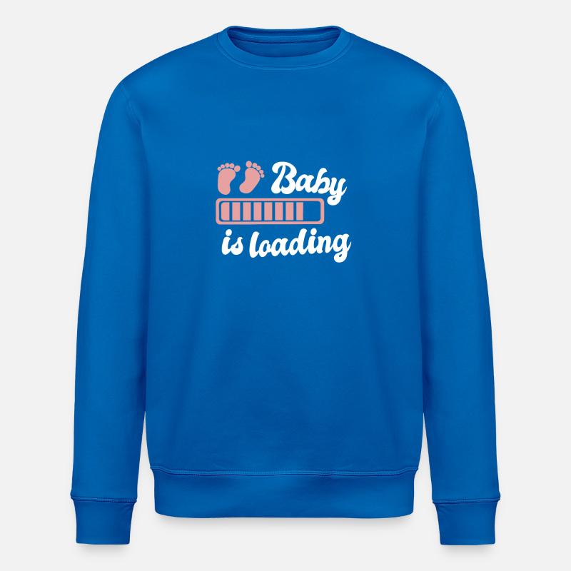 enceinte - Sweat bio ROLLER Stanley/Stella Unisexe - bleu roi