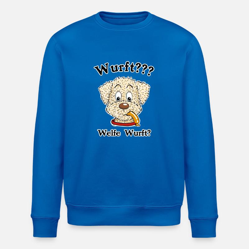 Pino Wurst1 2 - Stanley/Stella ROLLER Unisex Organic Sweatshirt - royal blue
