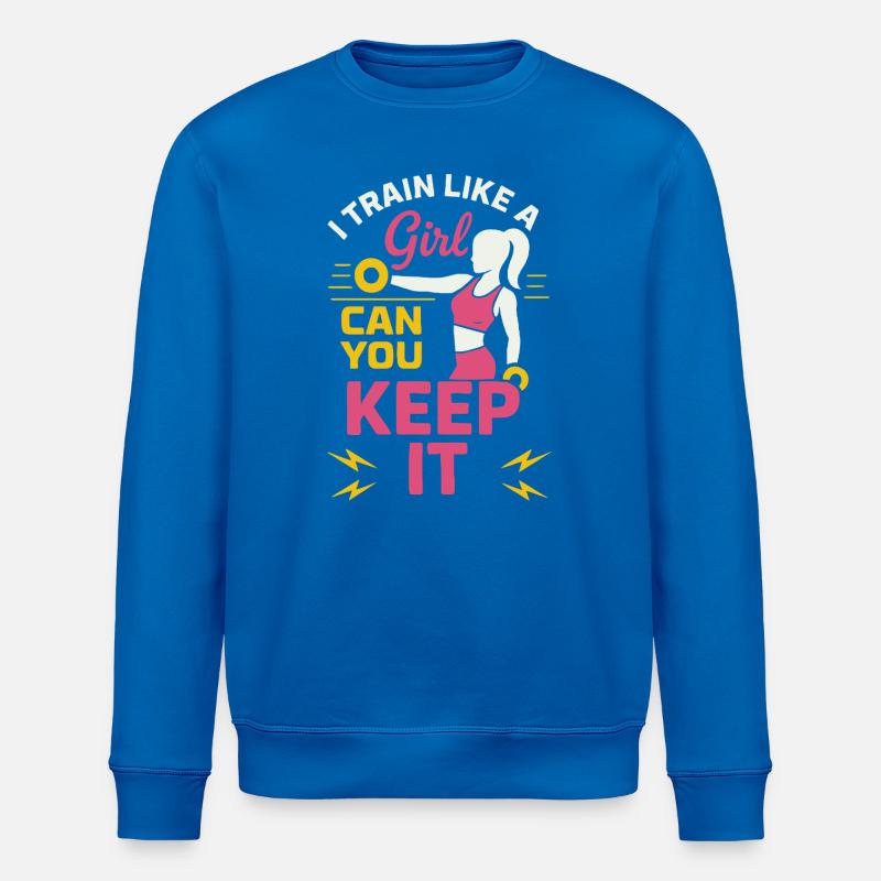 Mädchen Power Gym T-Shirt - Stanley/Stella Unisex Bio-Sweatshirt ROLLER - Königsblau