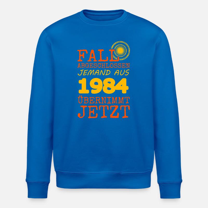 Fall 1984 - Stanley/Stella ROLLER Unisex Organic Sweatshirt - royal blue
