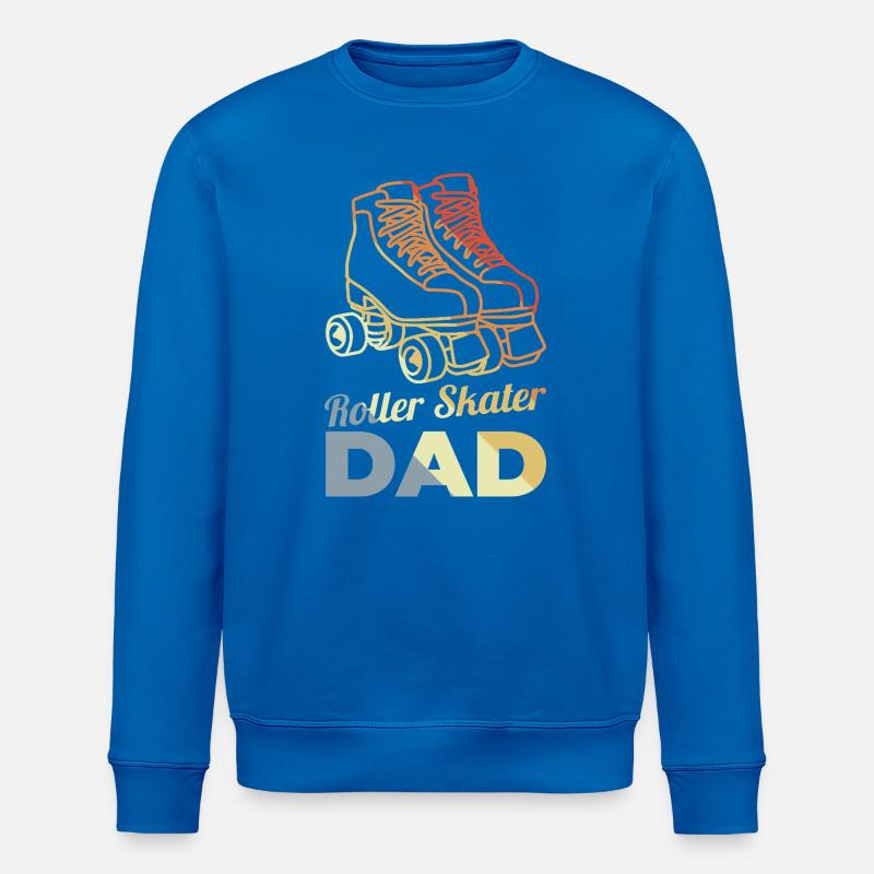 Rollschuh Papa - Stanley/Stella Unisex Bio-Sweatshirt ROLLER - Königsblau