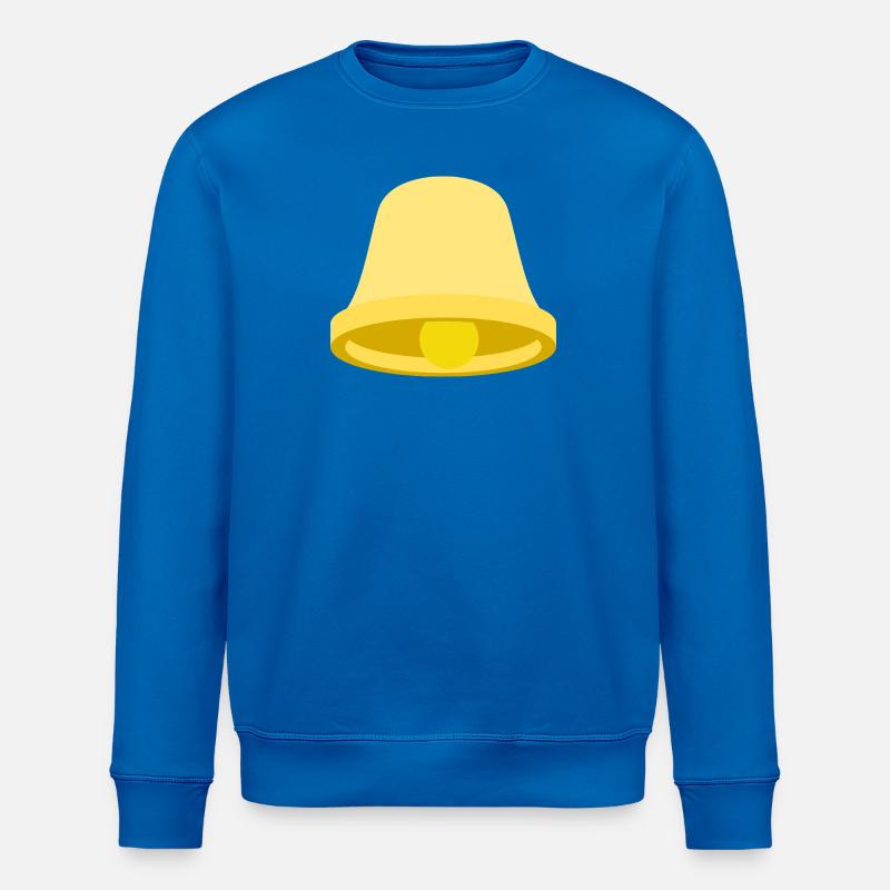 Icône de la clochette jaune – Minimal - Sweat bio ROLLER Stanley/Stella Unisexe - bleu roi