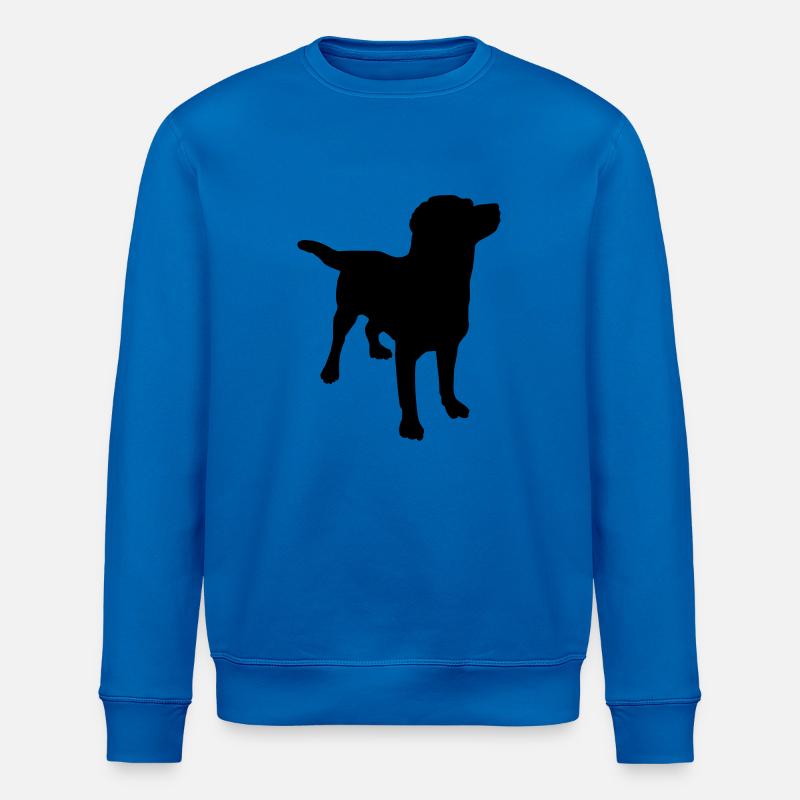 Chien Labrador - Sweat bio ROLLER Stanley/Stella Unisexe - bleu roi