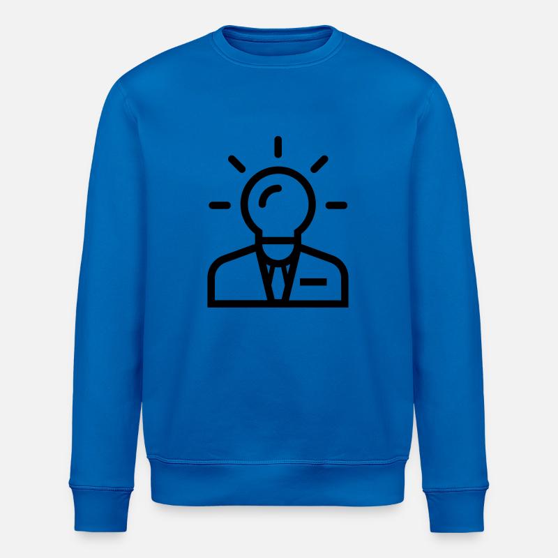 idée d'entreprise - Sweat bio ROLLER Stanley/Stella Unisexe - bleu roi
