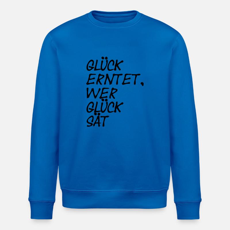 lucky - Stanley/Stella ROLLER Unisex Organic Sweatshirt - royal blue