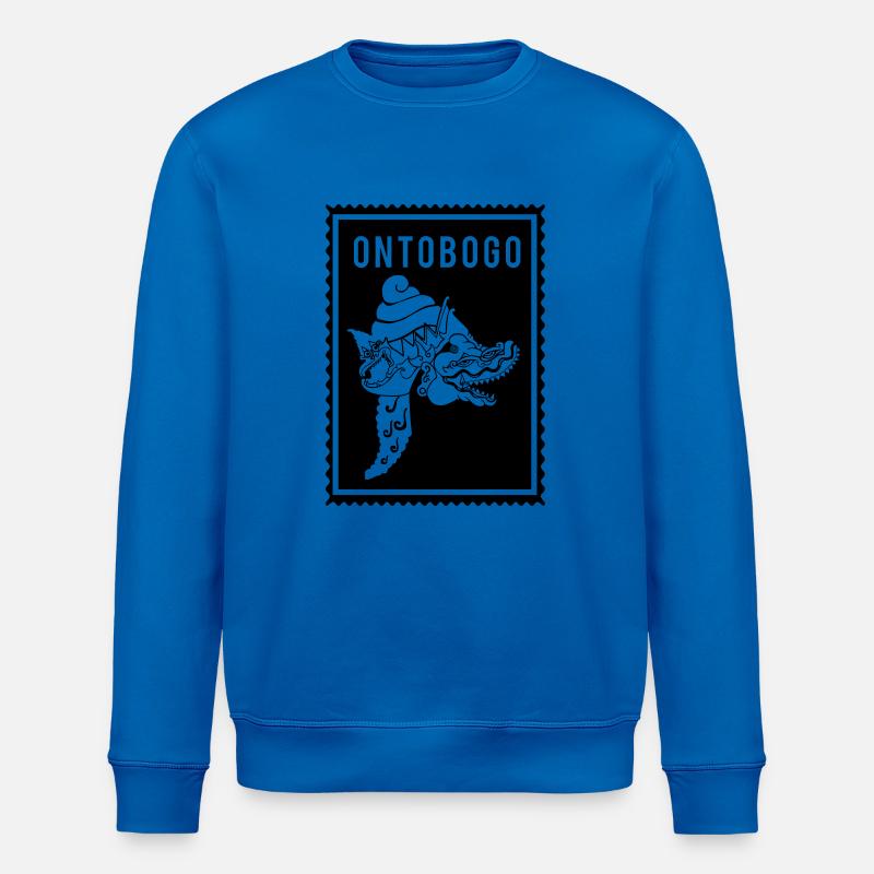 Ontobogo - Wayang - Stanley/Stella Unisex Bio-Sweatshirt ROLLER - Königsblau
