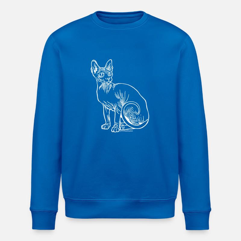 sushibianco - Sweat bio ROLLER Stanley/Stella Unisexe - bleu roi