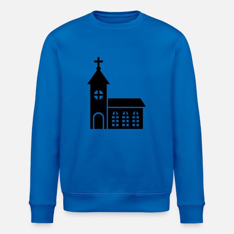 Église - Sweat bio ROLLER Stanley/Stella Unisexe - bleu roi