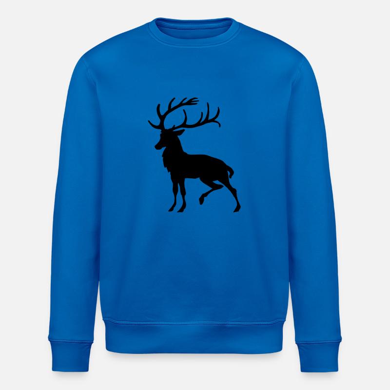 Hirsch - Stanley/Stella Unisex Bio-Sweatshirt ROLLER - Königsblau