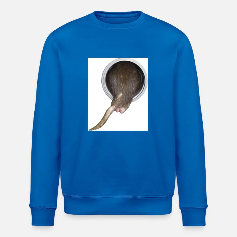Ratte im Rohr hinter - Stanley/Stella Unisex Bio-Sweatshirt ROLLER - Königsblau
