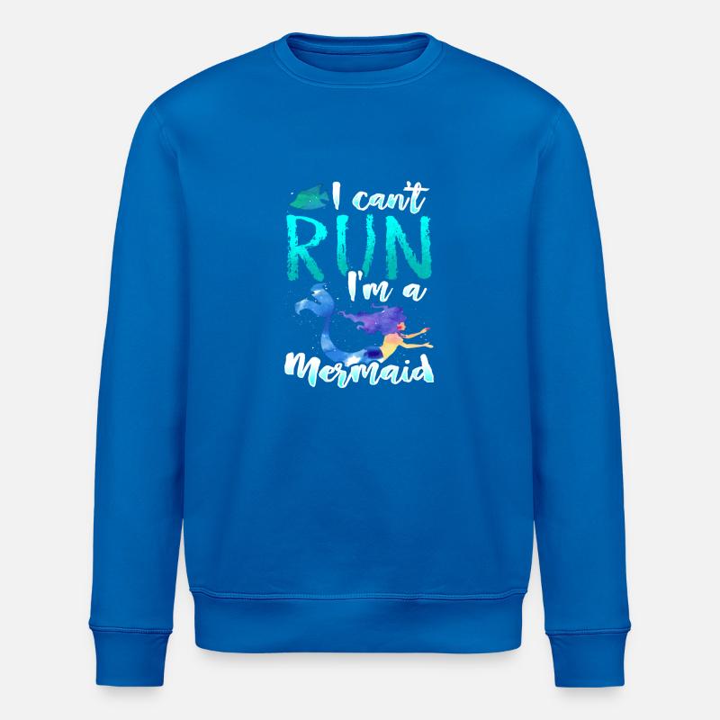 Sirène Sirène cadeau - Sweat bio ROLLER Stanley/Stella Unisexe - bleu roi