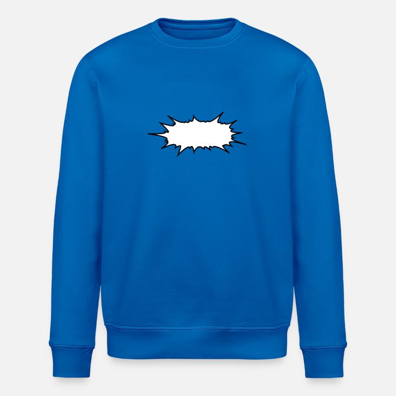 Bulle de dialogue Splash - Sweat bio ROLLER Stanley/Stella Unisexe - bleu roi