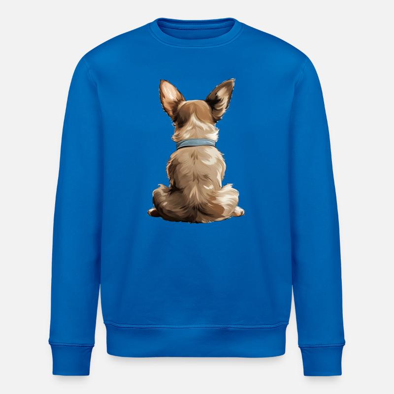 Chihuahua - Stanley/Stella Unisex Bio-Sweatshirt ROLLER - Königsblau