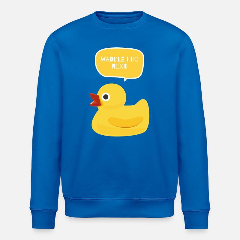 Watscheln Ich mache das nächste Entendesign - Stanley/Stella Unisex Bio-Sweatshirt ROLLER - Königsblau