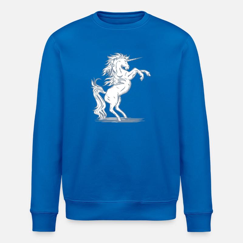Einhorn - Einhorn - Stanley/Stella Unisex Bio-Sweatshirt ROLLER - Königsblau