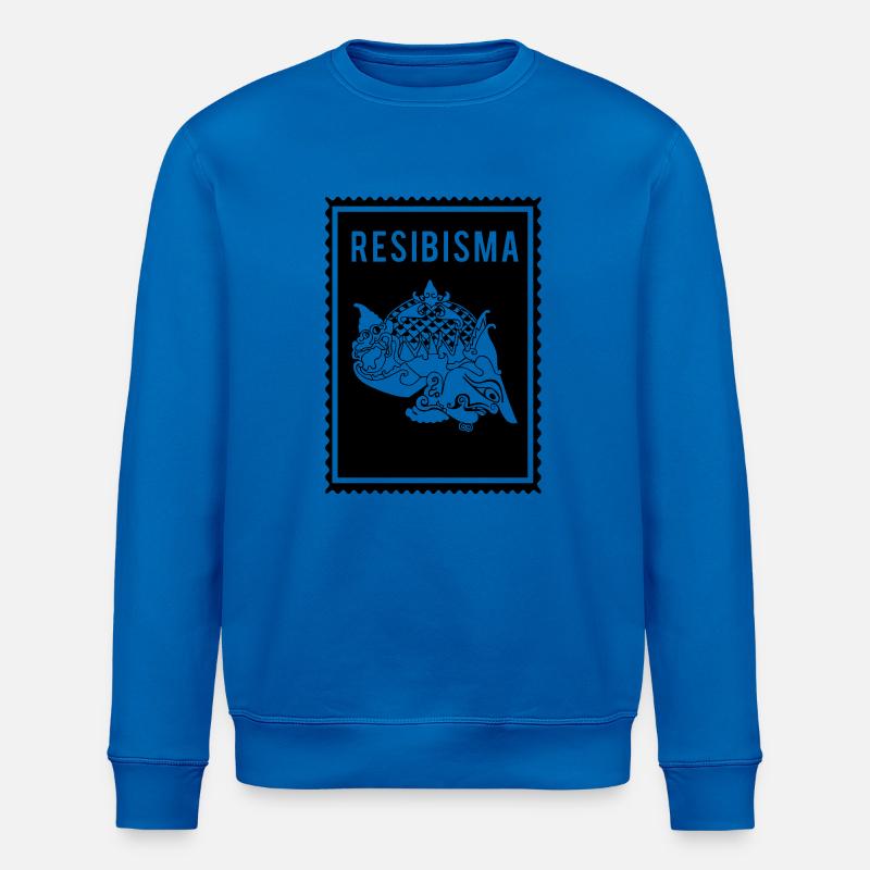 Resibisma - Wayang - Sweat bio ROLLER Stanley/Stella Unisexe - bleu roi