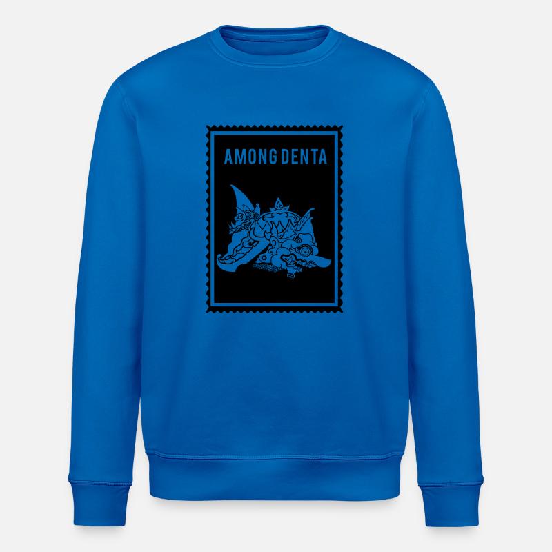 Among Denta- Wayang - Stanley/Stella Unisex Bio-Sweatshirt ROLLER - Königsblau