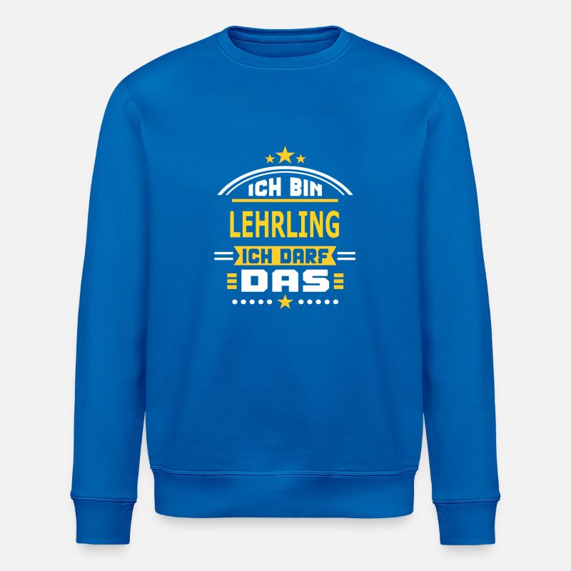 LEHRLING - Stanley/Stella Unisex Bio-Sweatshirt ROLLER - Königsblau