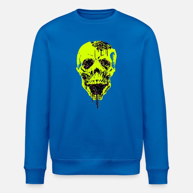 Neurowerveldeil Schädel Symbol - Stanley/Stella Unisex Bio-Sweatshirt ROLLER - Königsblau
