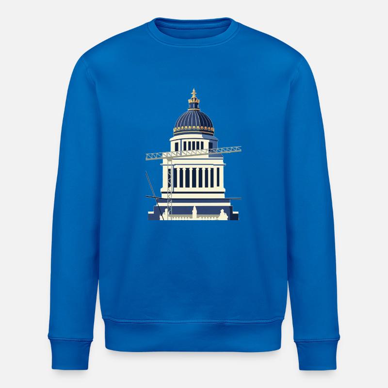 Palast der Justiz - Stanley/Stella Unisex Bio-Sweatshirt ROLLER - Königsblau